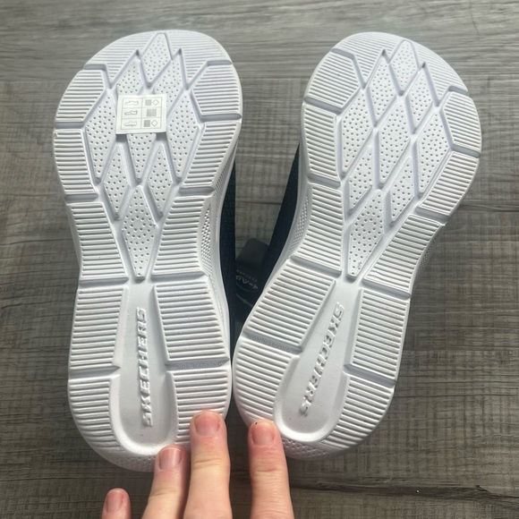 NWT Skechers Unisex Boys Girls Microspec Max Kaptix Black Sneakers Tennis Shoes - Picture 7 of 10